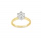 Pre Owned 18ct Diamond Solitaire Ring ZB139